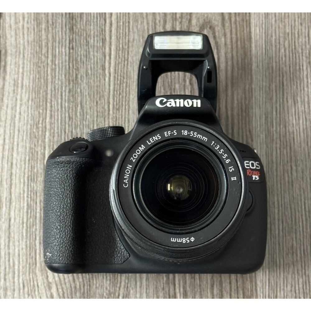 Canon EOS Rebel T5 DSLR Camera w/ 18-55mm Lenses